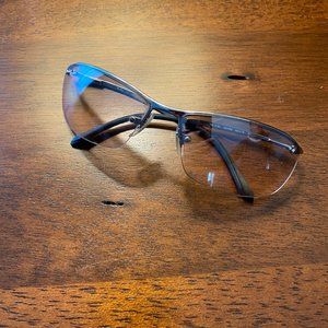 Ray Ban Wrap-Around Ombre Sunglasses